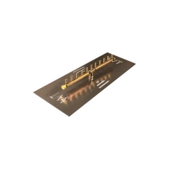 Warming Trends 110 - 000 BTU 26 Inch x 6 Inch Crossfire Linear Fire Pit Kit