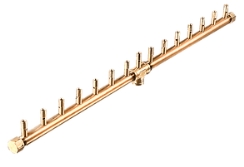 Warming Trends 38 x 8 Inch Crossfire Linear Fire Pit Kit with Flex Line - 150 - 000 BTU