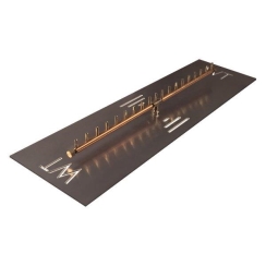 Warming Trends 190 - 000 BTU 44 x 8 Inch Crossfire Linear Fire Pit Kit