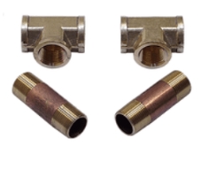 Warming Trends Flex Line and Valve Kit for Burners Over 300k BTUs