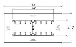 Warming Trends Universal Paver Kit for 17 1/2 x 32 to 20 1/2 x 35 Inch Openings