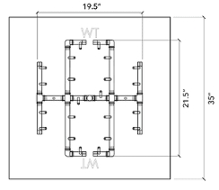 Warming Trends Universal Paver Kit for 35 to 37 Inch Circular Openings