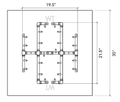 Warming Trends Universal Paver Kit for 35 to 37 Inch Square Openings