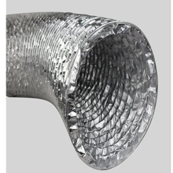 Empire 4 Inch Diameter Non-Insulated Duct for Blackburn Firebox Outside Air Kit