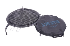 Blue Sky 22 Inch Round Portable Wood Burning Fire Pit