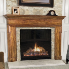Wood Fireplace Mantels
