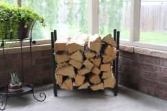 Woodhaven Fireside Collection 2 Foot Indoor Log Rack