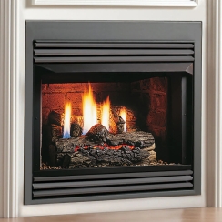 Kingsman Vent Free Natural Gas Burner System - Millivolt Valve - For ZVF33P Fireboxes