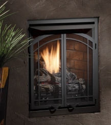 Kingsman Vent Free Natural Gas Burner System - 26 - 000 BTUs - For ZVF24 Series Fireplaces