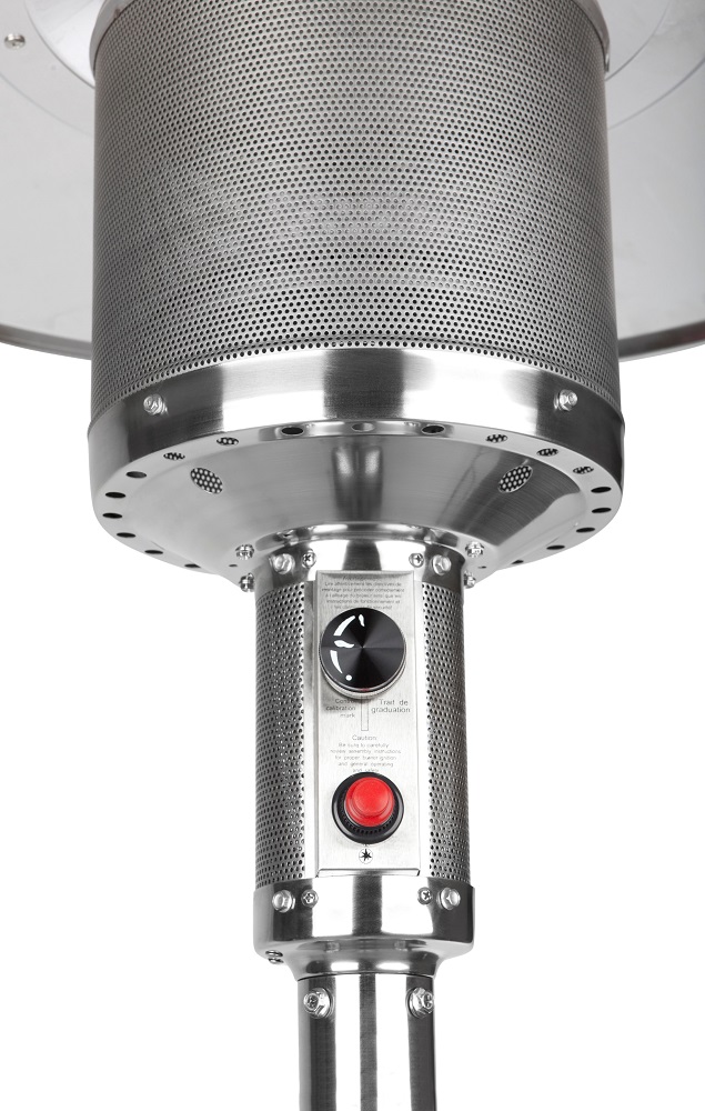 Fire Sense Stainless Steel Commercial Patio Heater