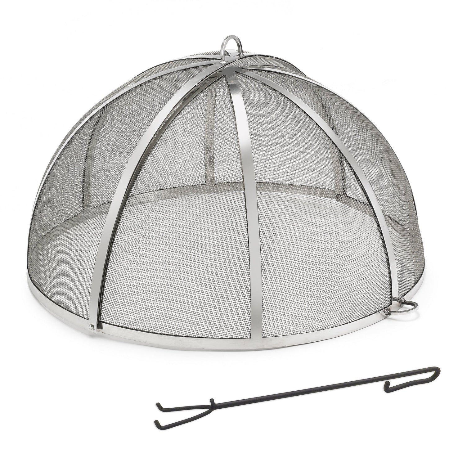 Good Directions 30 Inch Large Spark Screen with Lifter for Fire Bowls