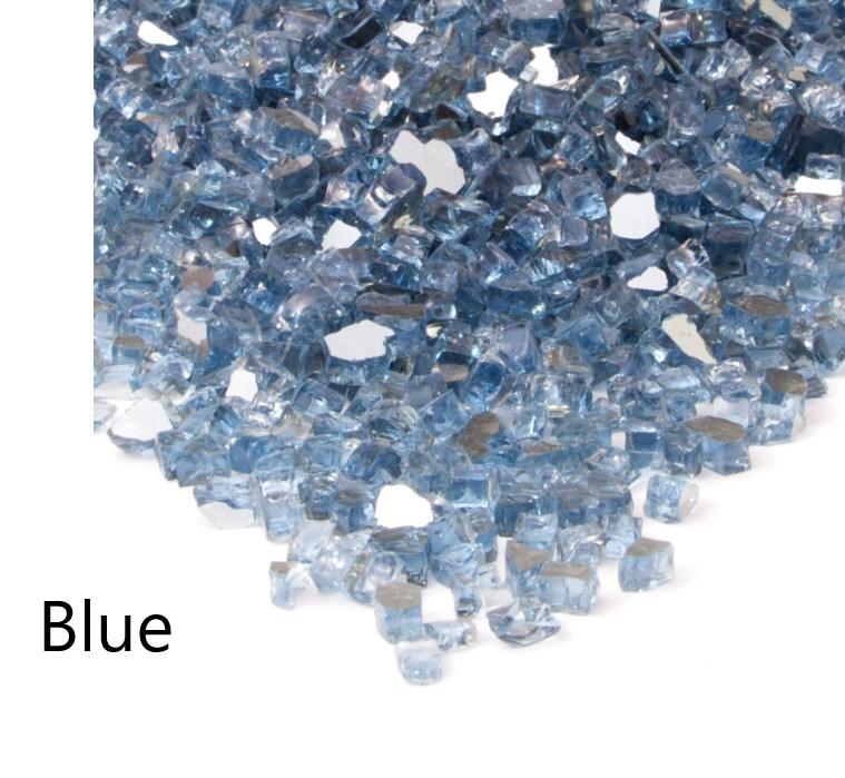 Real Flame Reflective Fire Glass Filler - 20 Pounds