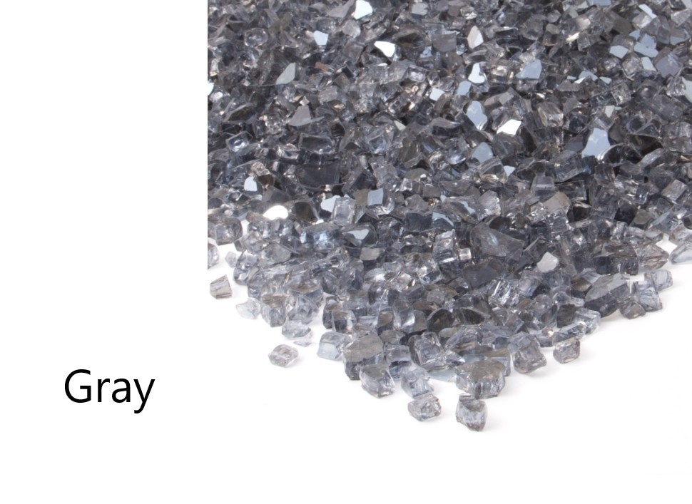 Real Flame Reflective Fire Glass Filler - 20 Pounds