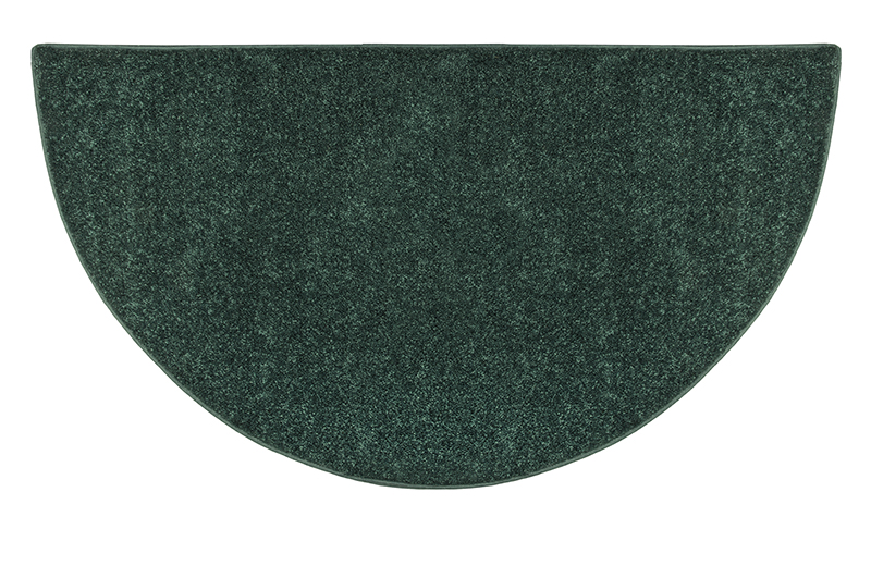 Goods of the Woods 72 x 36 Inch Polyester Canyon Half Round Hearth Rug