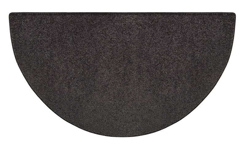 Goods of the Woods 72 x 36 Inch Polyester Canyon Half Round Hearth Rug