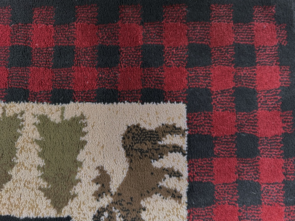 Goods of the Woods 50 x 30 Inch Vista Polypropylene Hearth Rug
