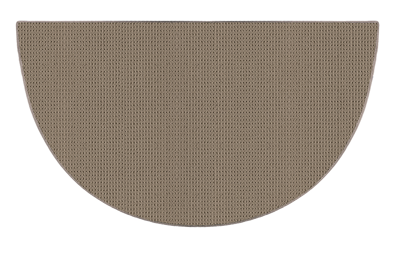 Goods of the Woods 72 x 36 Inch Polyester Mountain Half Round Hearth Rug