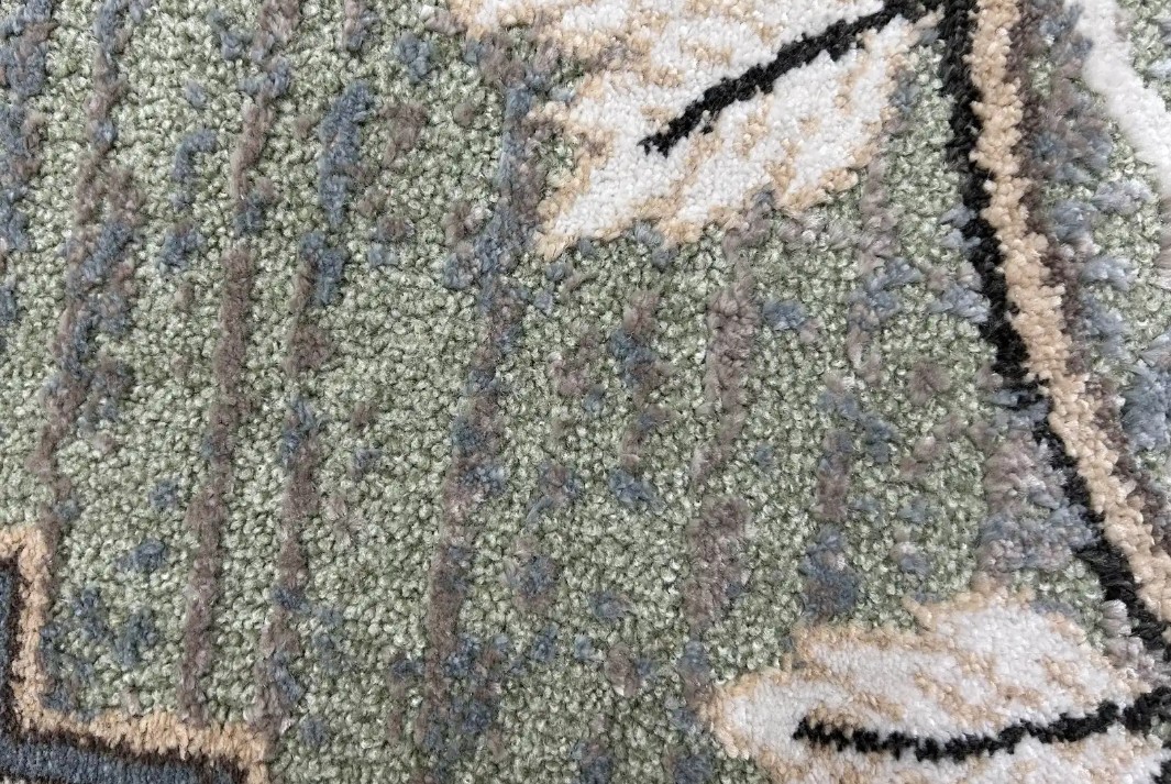Goods of the Woods 50 x 30 Inch Sage Mesa Medallion Hearth Rug