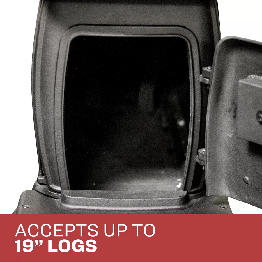 US Stove 15 Inch US1261E Cast Iron Wood Stove