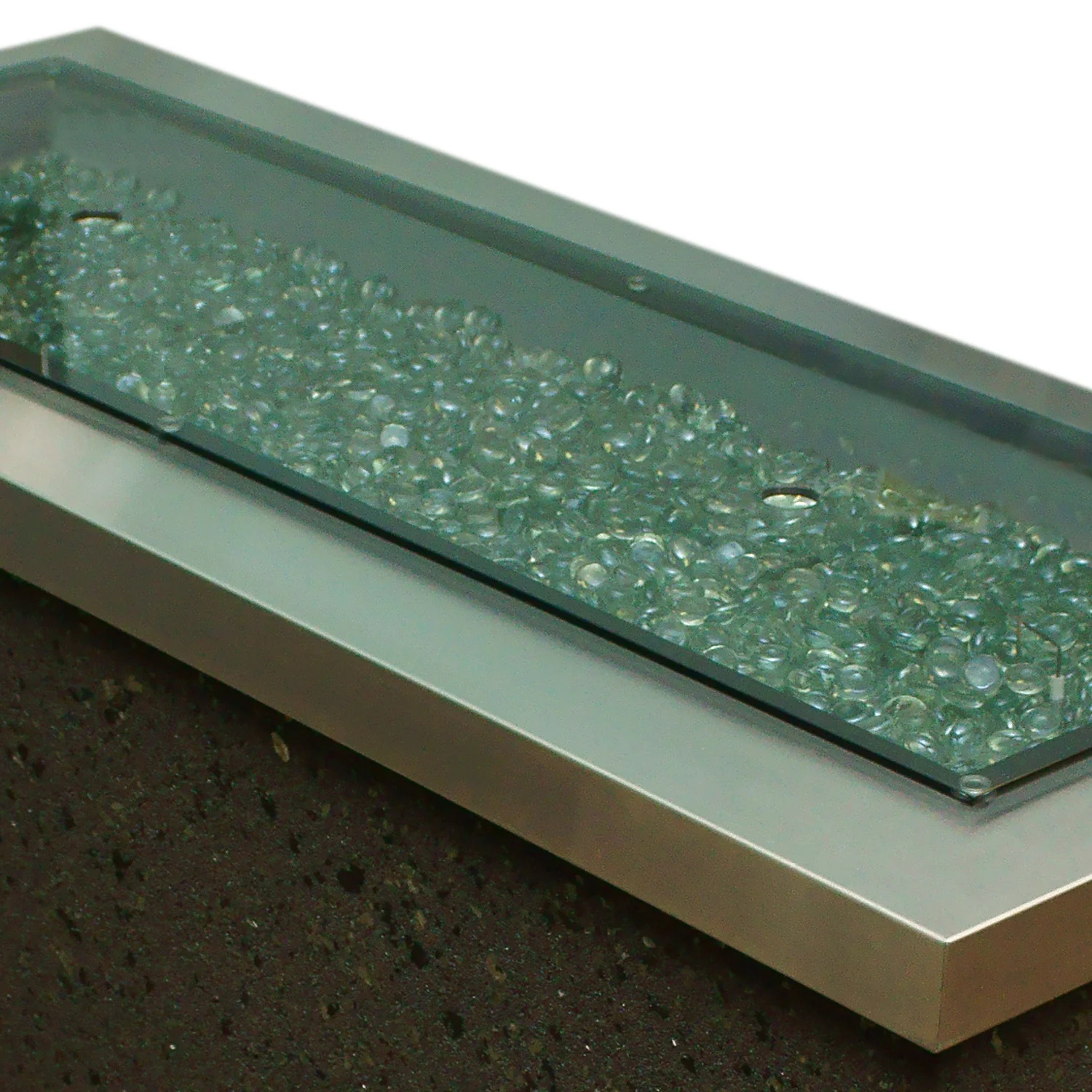 Outdoor Greatroom Company 12 x 64 Inch Grey Cover for Linear Glass Burners