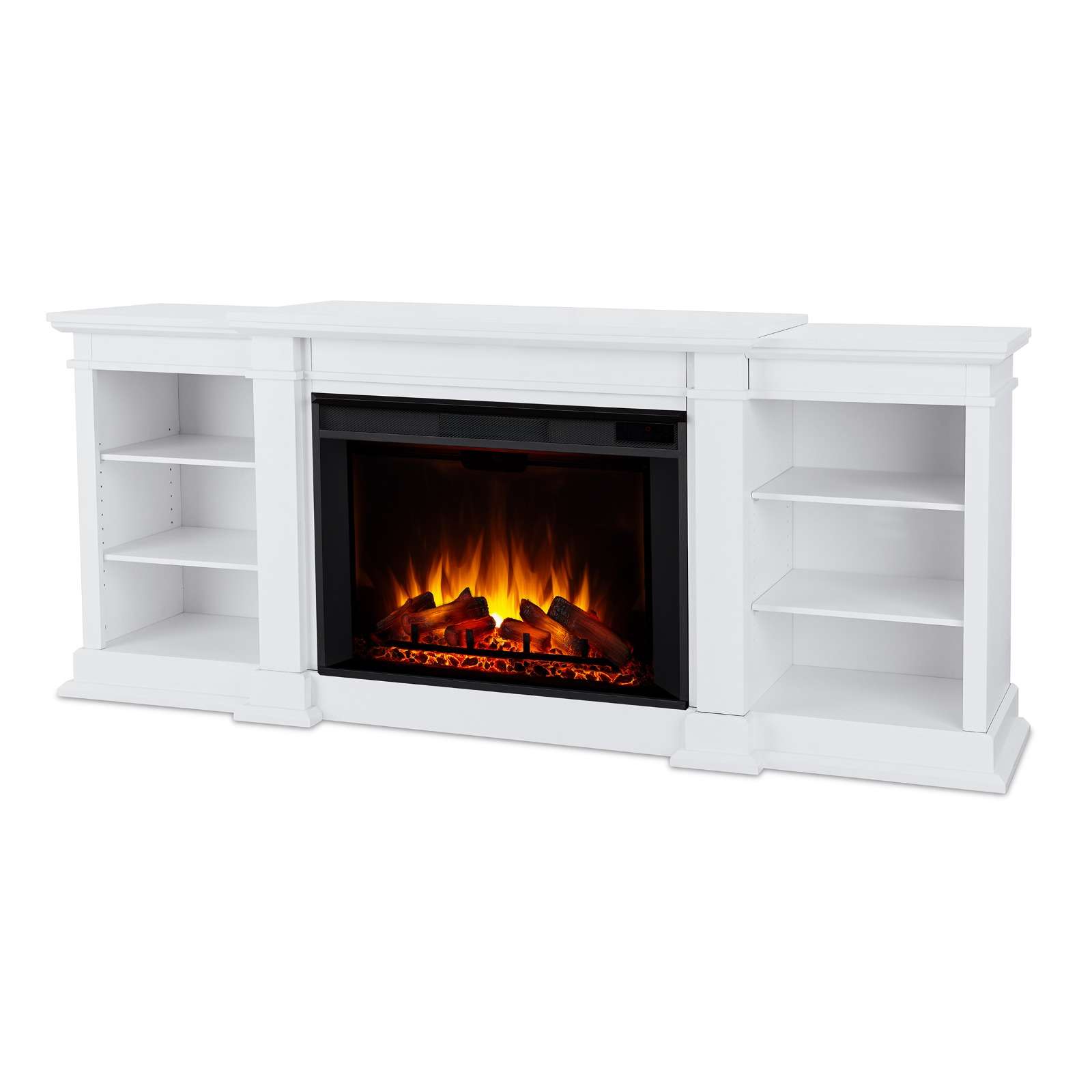 Real Flame 81 Inch Eliot Grand Electric Fireplace TV Stand