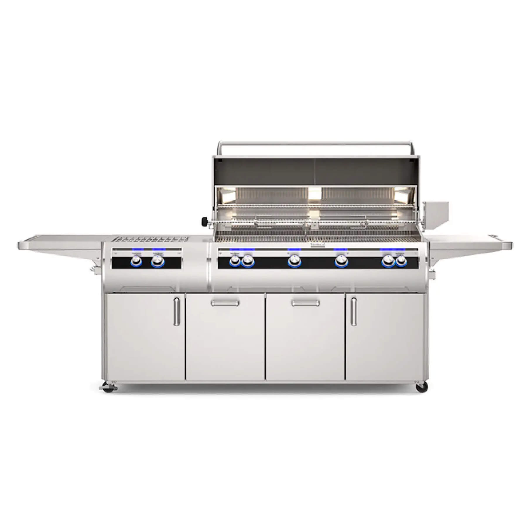 Fire Magic Echelon 48 Inch Portable Gas Grill with Analog Thermometer