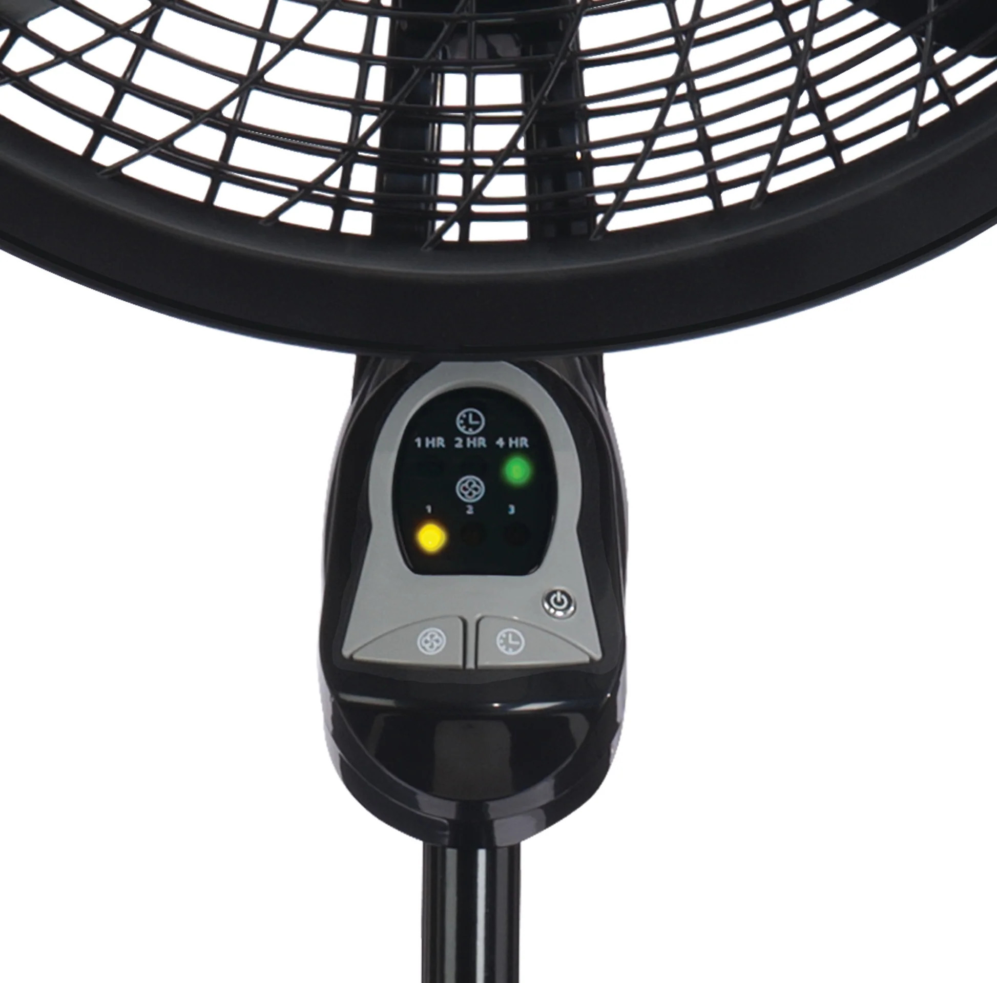 Lasko Cyclone Black 18 Inch Pedestal Fan with Remote