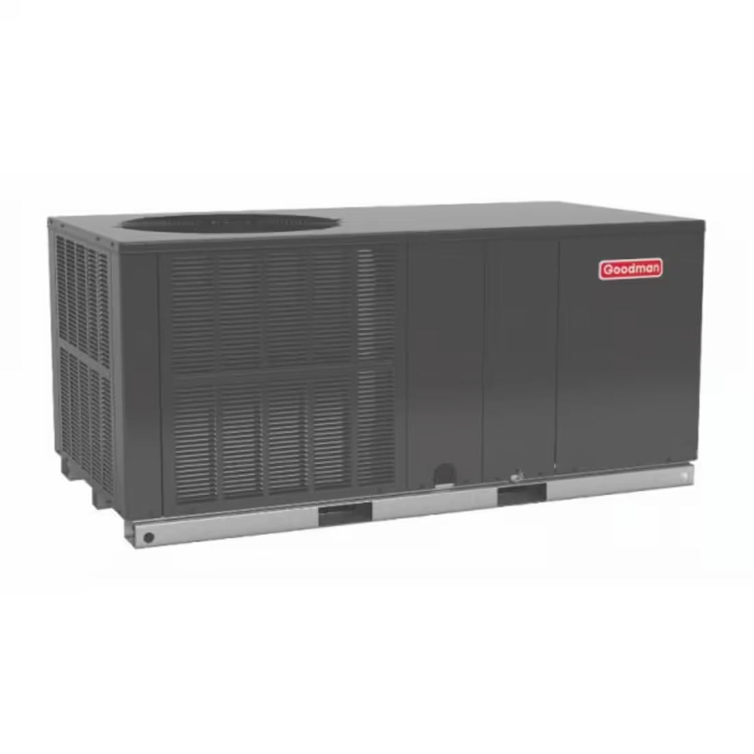 Goodman 5 Ton 13.4 SEER2 R-410A Black Horizontal Packaged Heat Pump