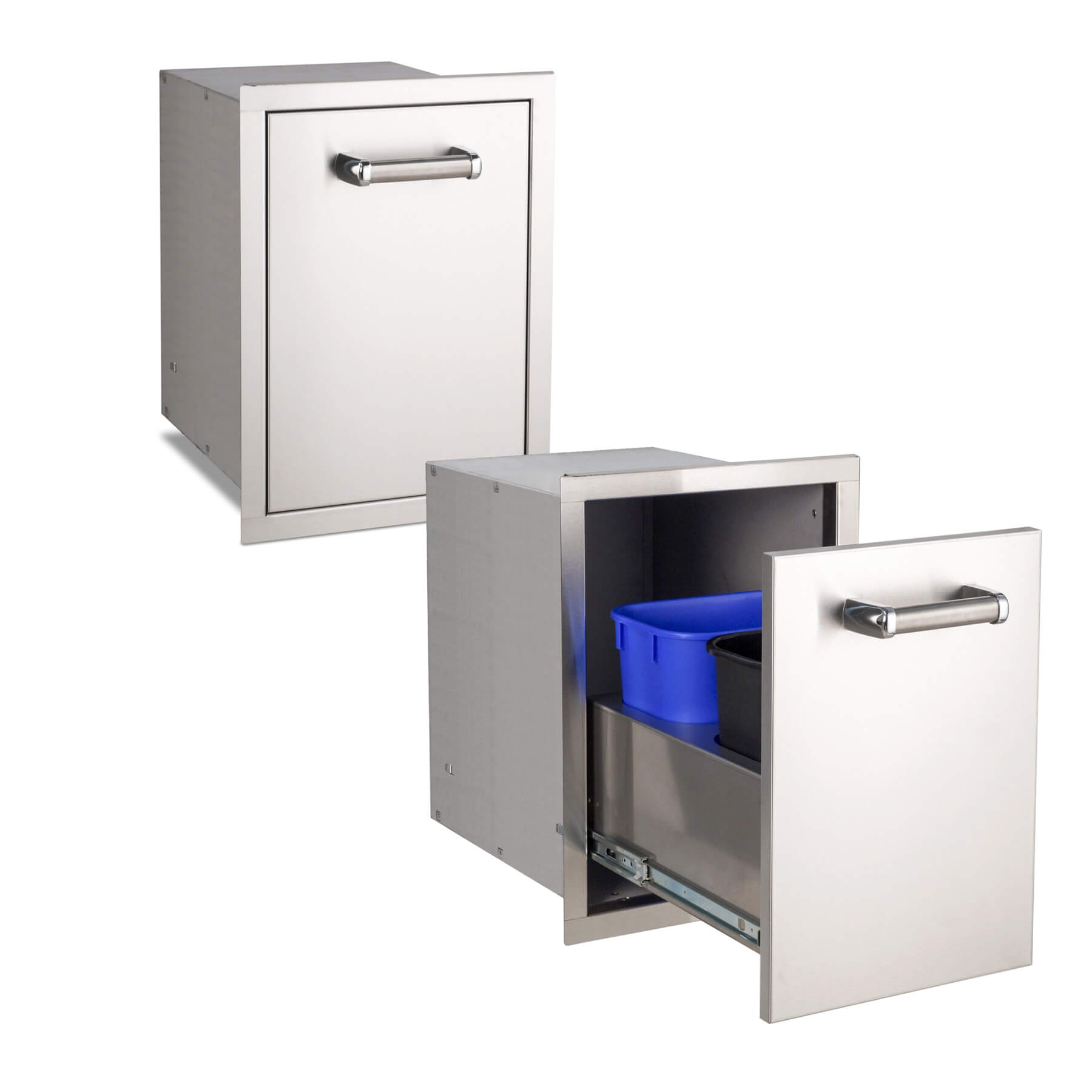 Fire Magic Double Trash Cabinet