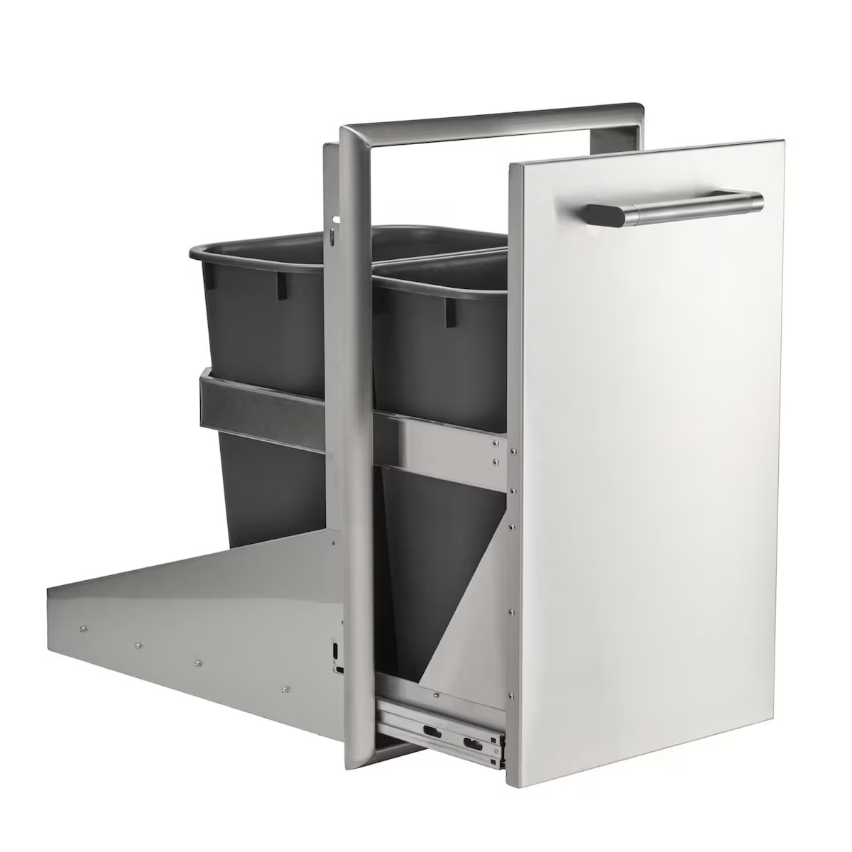 Coyote Outdoor Living Front-to Back Trash and Recycling Drawer