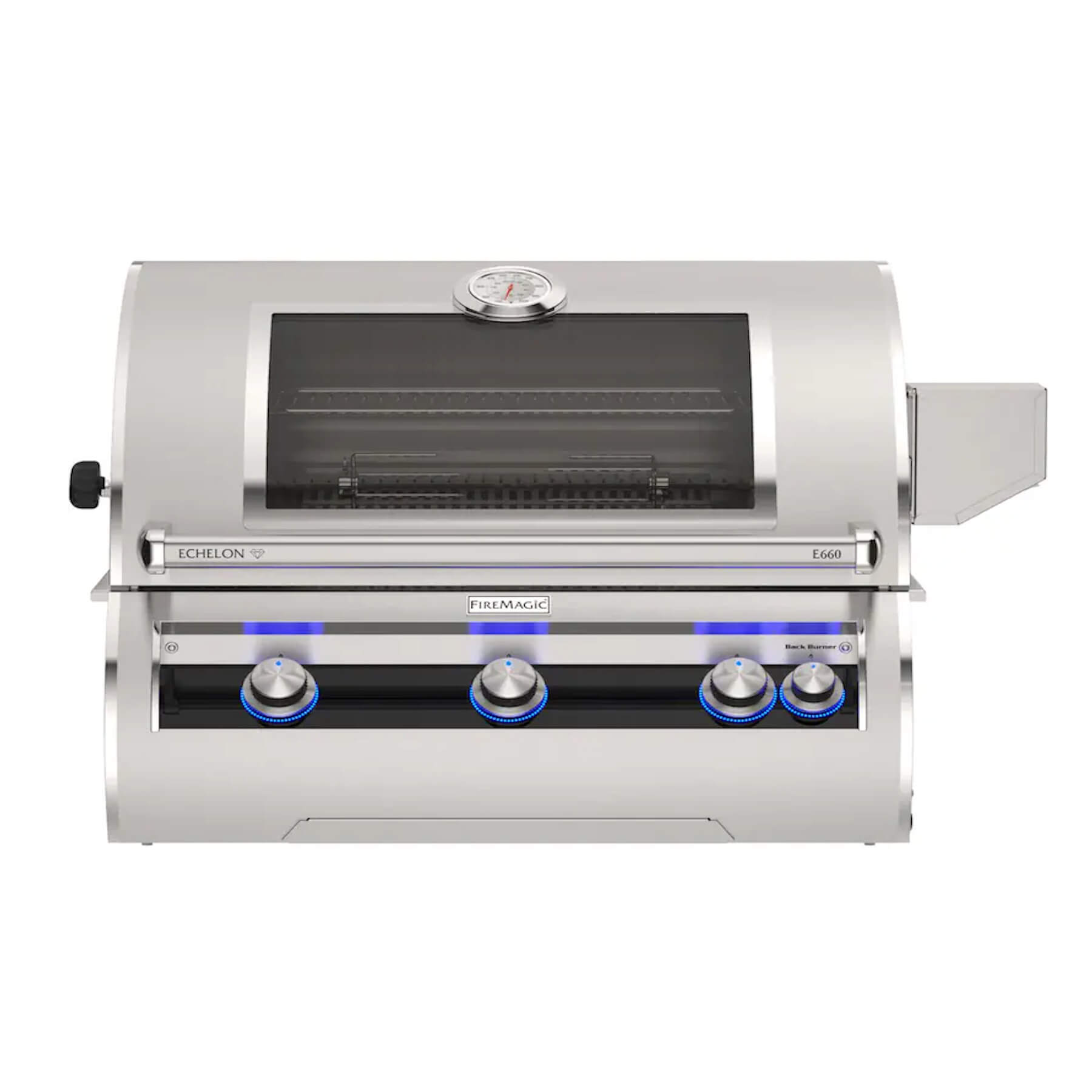 Fire Magic Echelon 36 Inch Built-In Gas Grill with Analog Thermometer