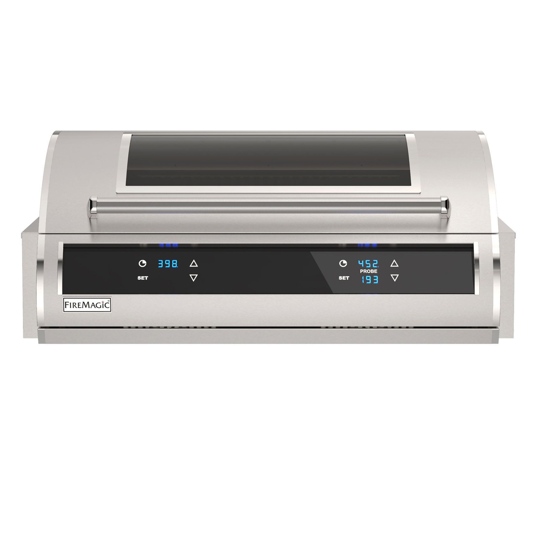 Fire Magic 30 Inch Accessible Patio Mount Electric Grill with Dual Controls and Window