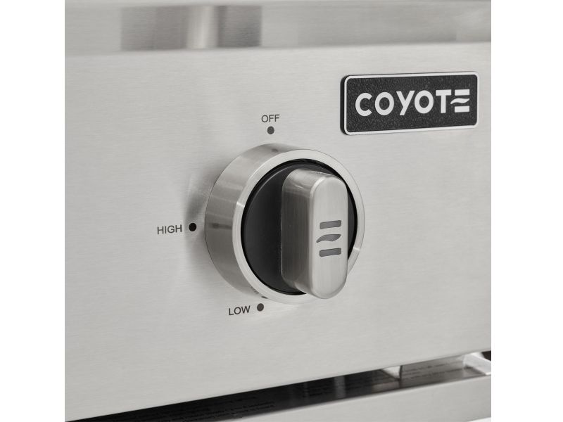 Coyote Outdoor Living C3C30 30 Inch 3-Burner Freestanding Gas Grill with Cart