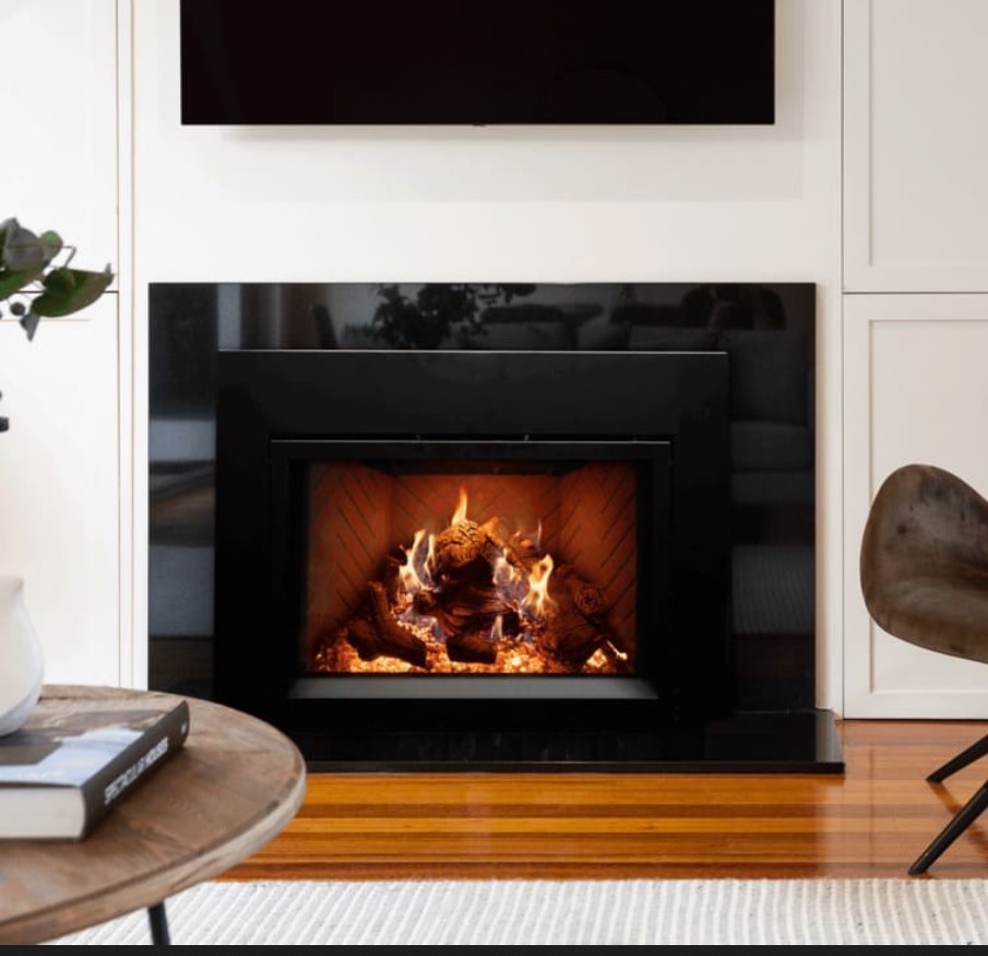 Empire 34 Inch Rainier Direct Vent Gas Fireplace Insert with Intermittent Pilot and On/Off Switch
