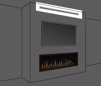 Majestic 48 Inch Venting Trim for Front Discharge Passive Heat Management Kits