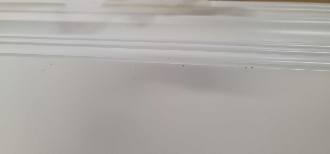 (Open Box Item) - Pearl Mantels 618 Crestwood MDF Fireplace Mantel Shelf in White