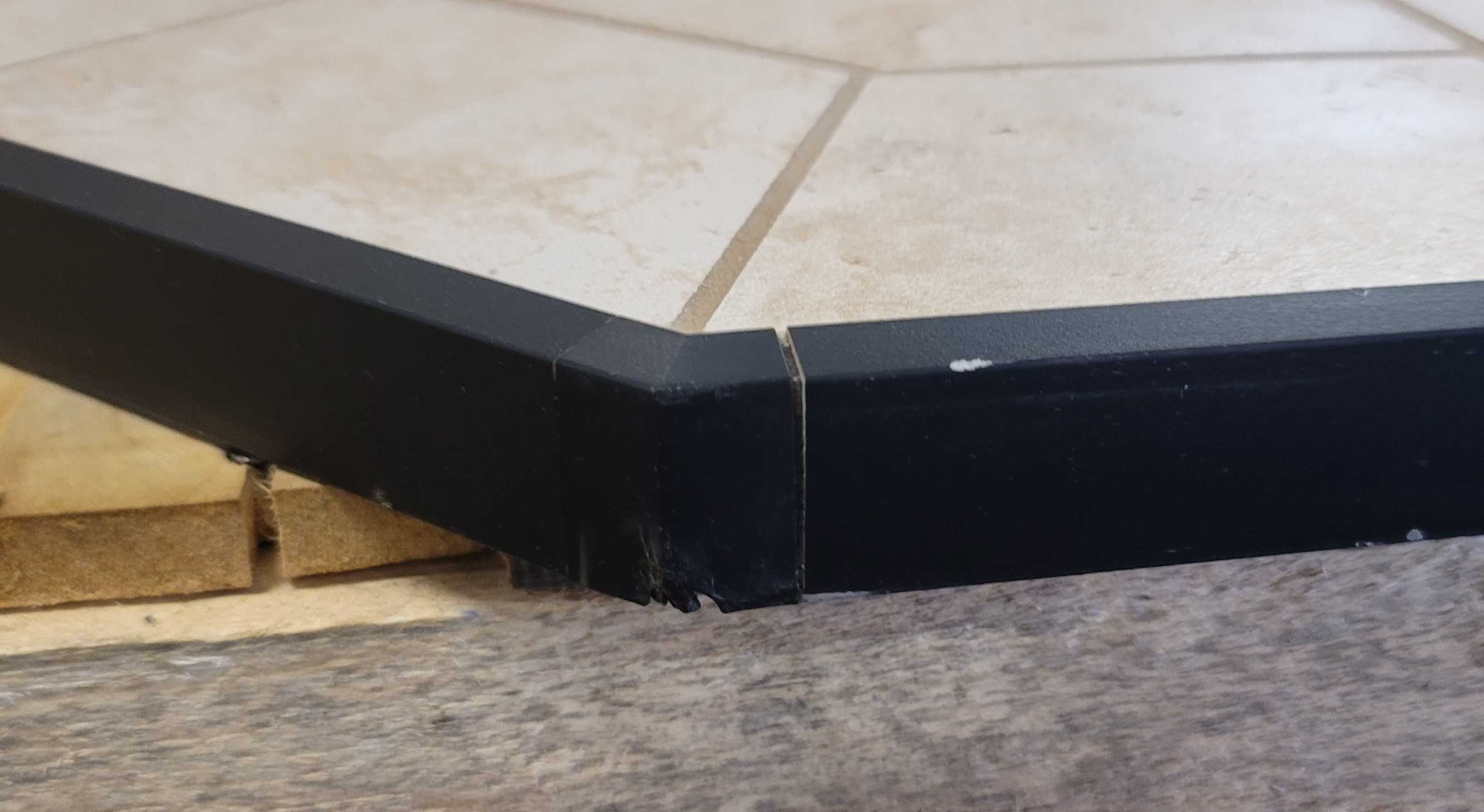 (Open Box Item) - American Panel 54 x 54 Carmel Original Edge Type 2 Hearth Board