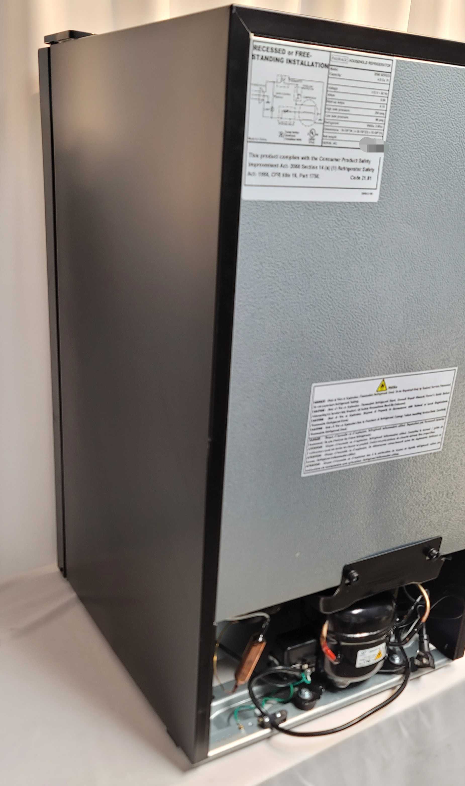 (Open Box Item) - Fire Magic Black Diamond Refrigerator with Right Hinge