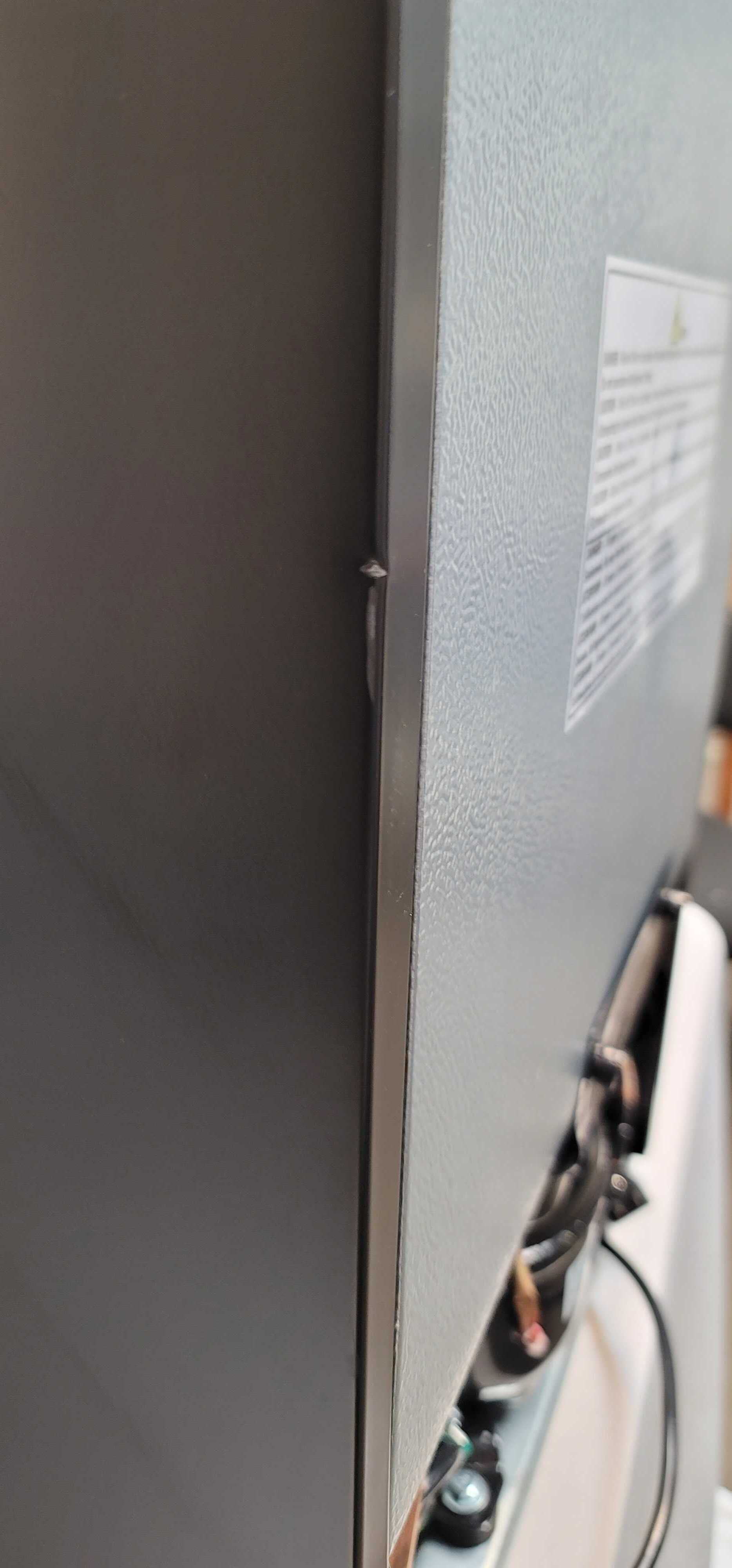 (Open Box Item) - Fire Magic Black Diamond Refrigerator with Right Hinge