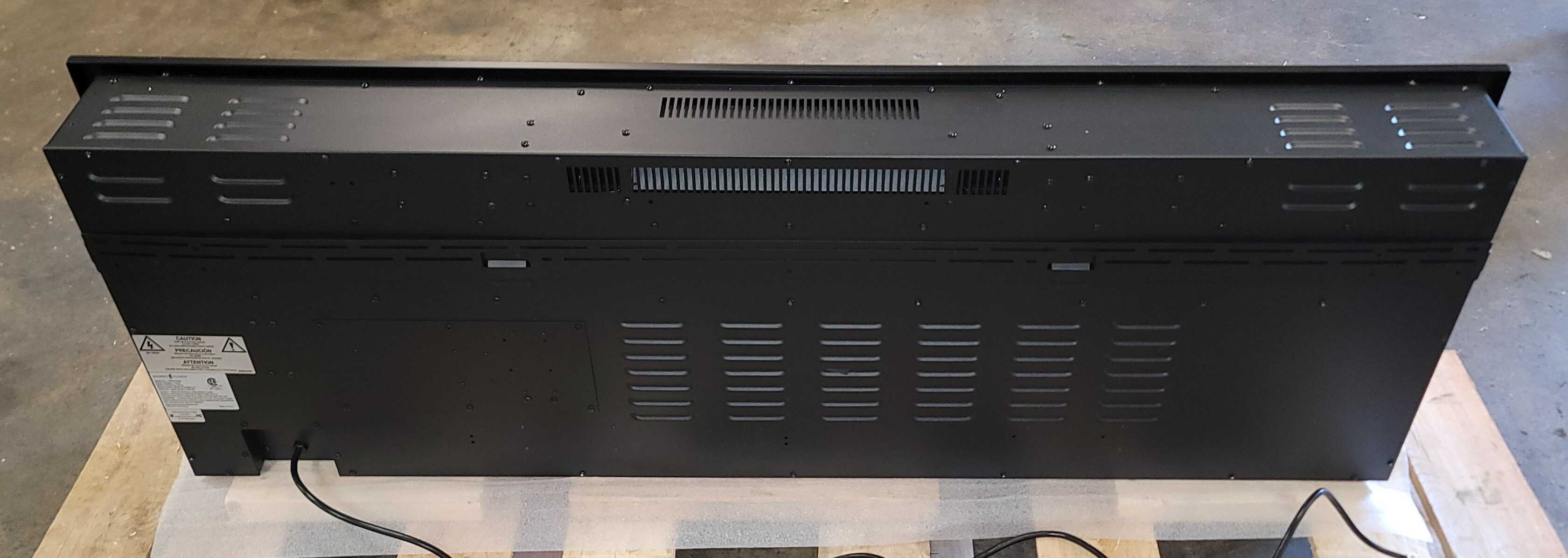 (Open Box Item) - Modern Flames 60 Inch Orion Slim Electric Wall Fireplace