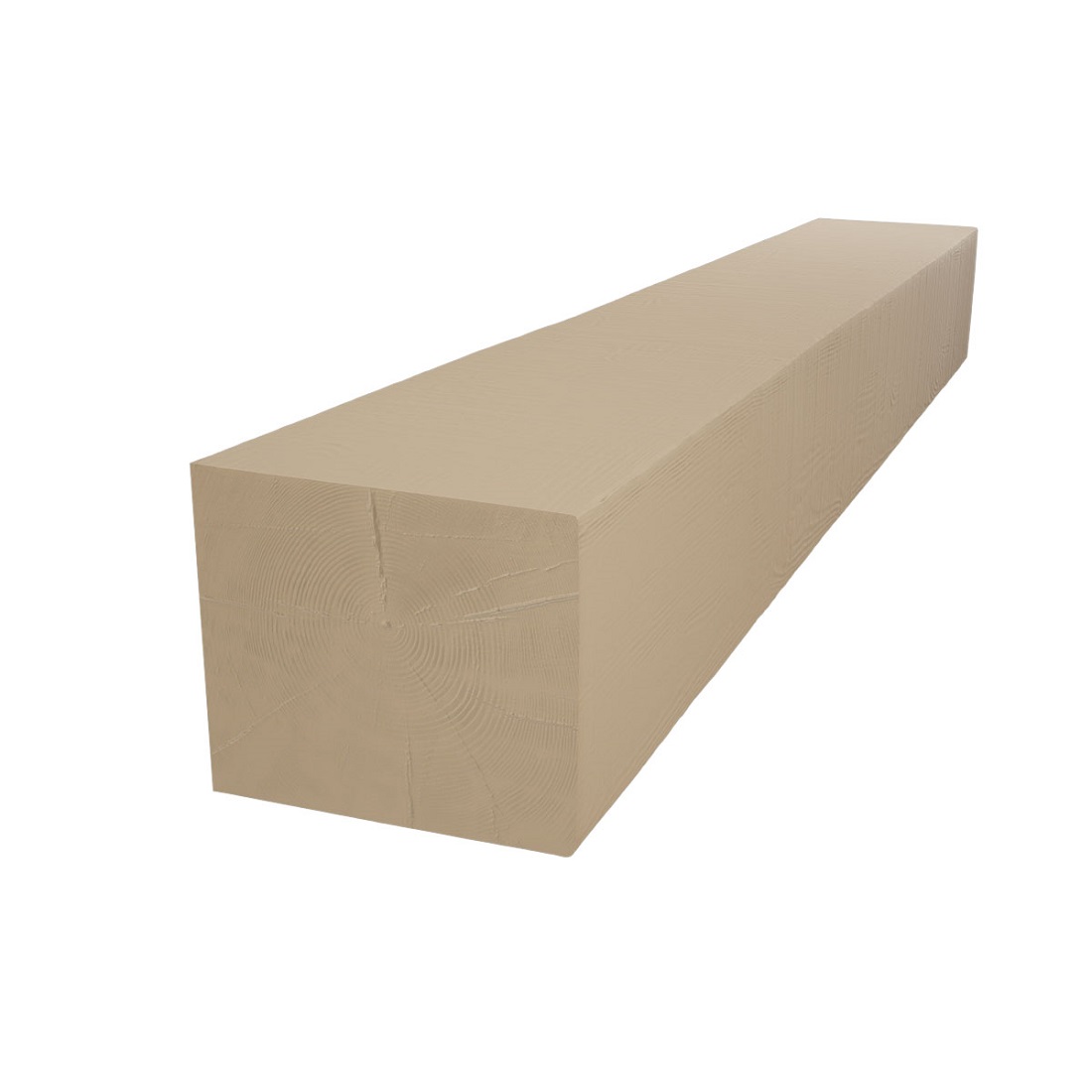 Ekena Millwork 90 Inch Heritage Timber Rustic Sawn Faux Wood Fireplace Mantel - 8 Inch Depth