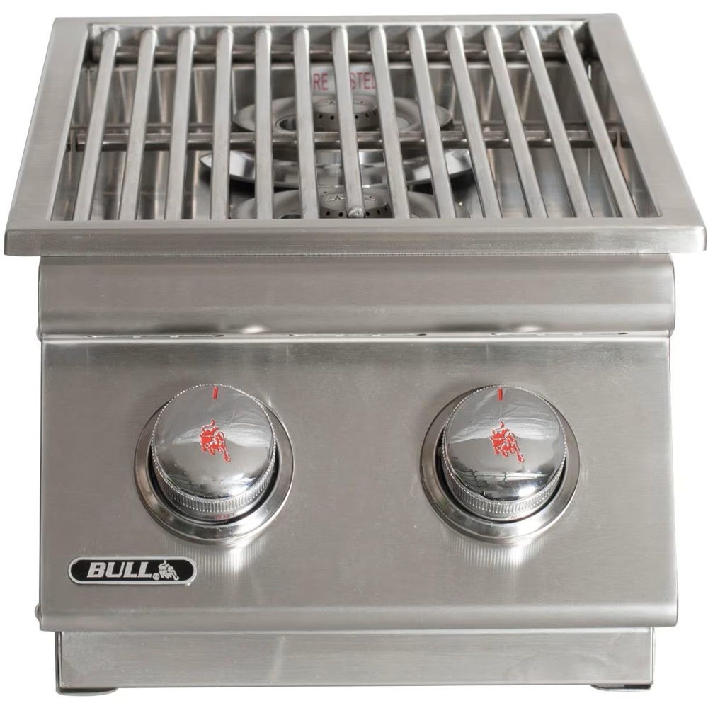 Bull Outdoors 12 Inch Slide-In Outdoor Kitchen Double Side Gas Burner