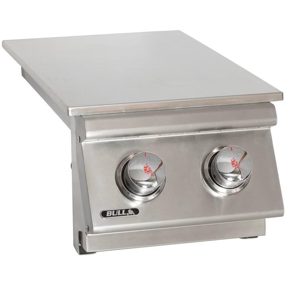 Bull Outdoors 12 Inch Slide-In Outdoor Kitchen Double Side Gas Burner