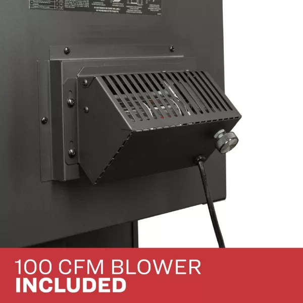 US Stove 24 Inch Ashley AW3200E Pedestal Wood Stove