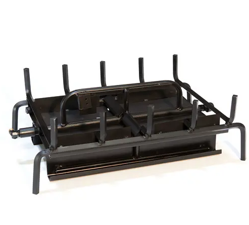 Grand Canyon 18 Inch Western Driftwood Logs and 3 Burner Propane See-Thru Kit - Electronic Pilot