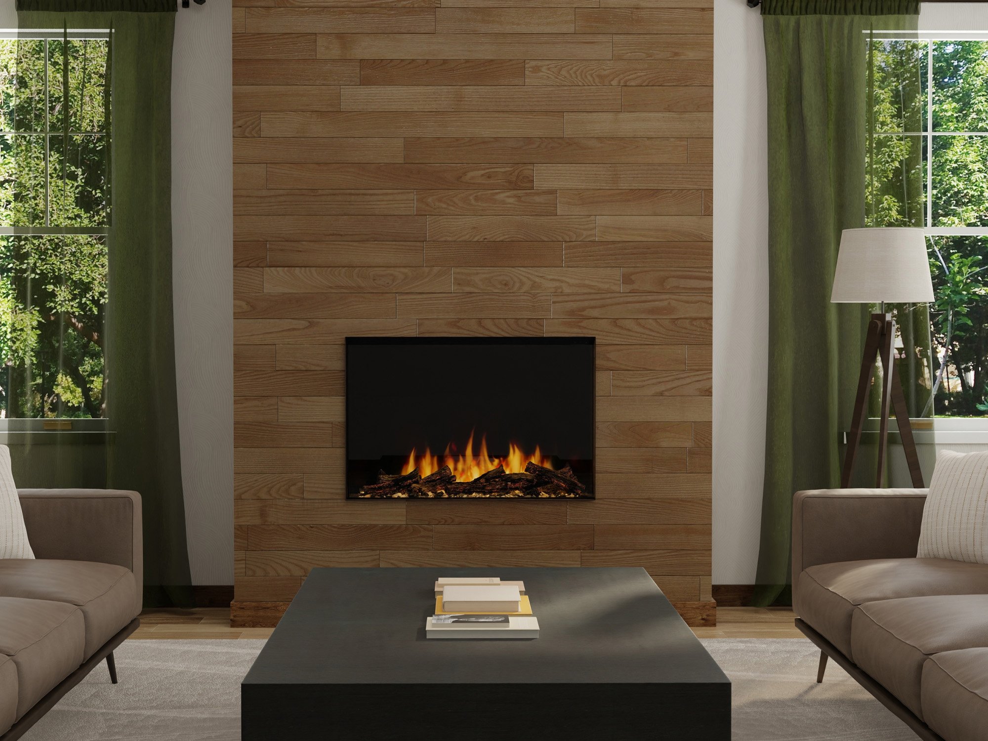 Dimplex 42 Inch Ignite Quest Smart Electric Fireplace