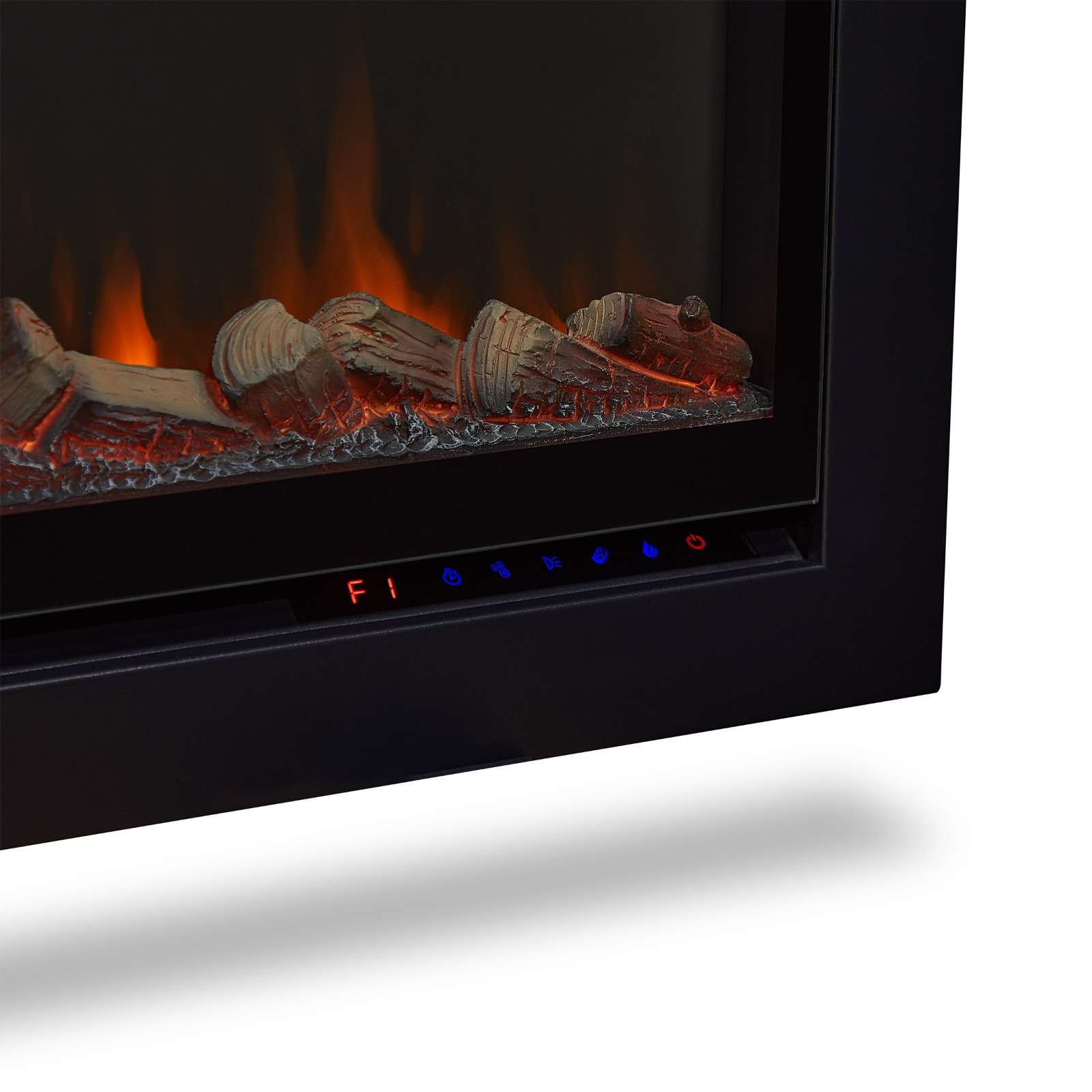 Real Flame 49 Inch VividFlame Wall Mount or Recessed Linear Electric Fireplace