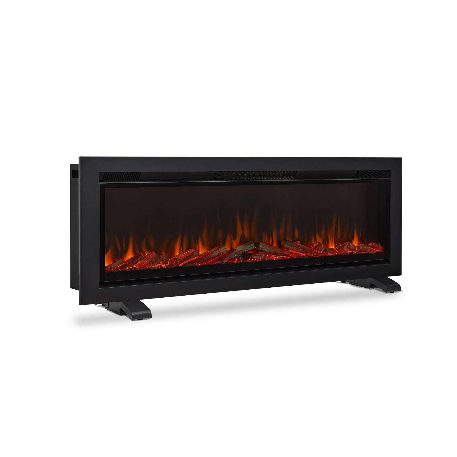 Real Flame 65 Inch VividFlame Wall Mount or Recessed Linear Electric Fireplace