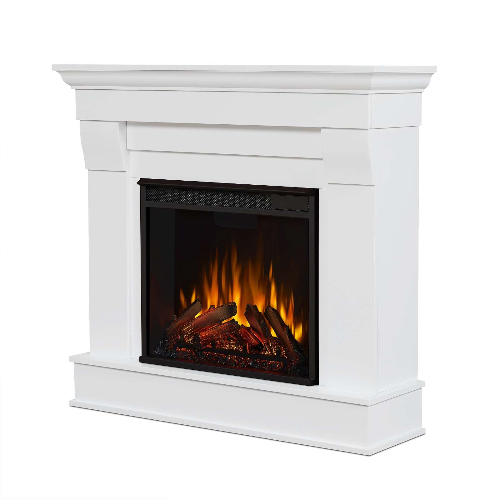 Real Flame 41 Inch Chateau Electric Fireplace with Mantel