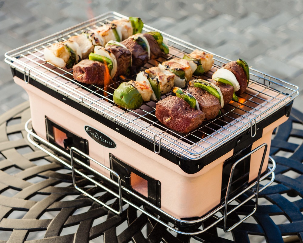 Fire Sense 18 Inch Large Yakatori Charcoal Grill